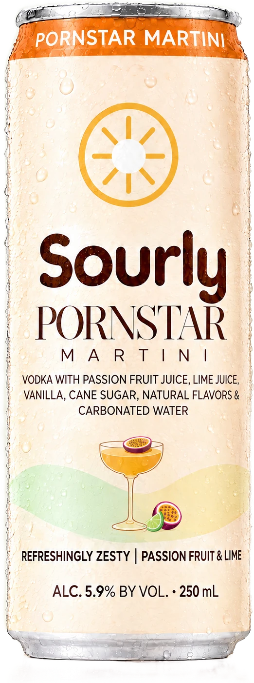 Sourly Pornstar Martini can