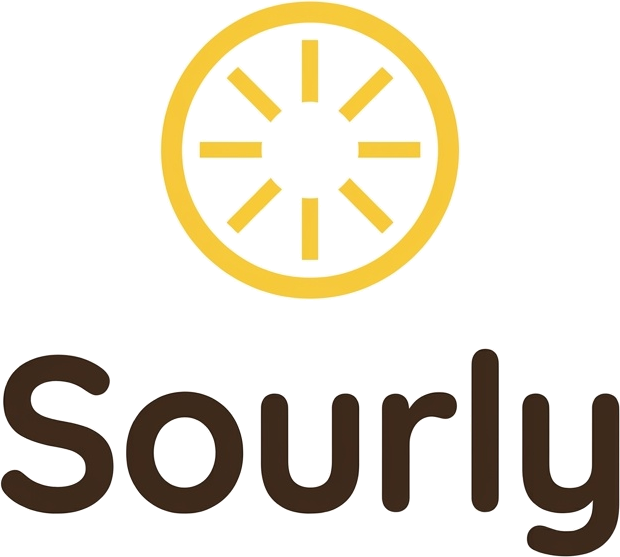 Sourly